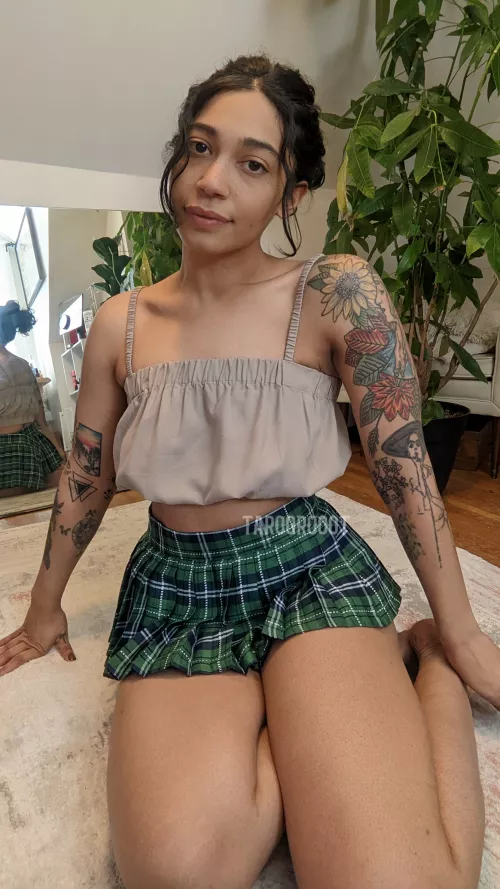 I rarely wear my hair up. Thoughts?