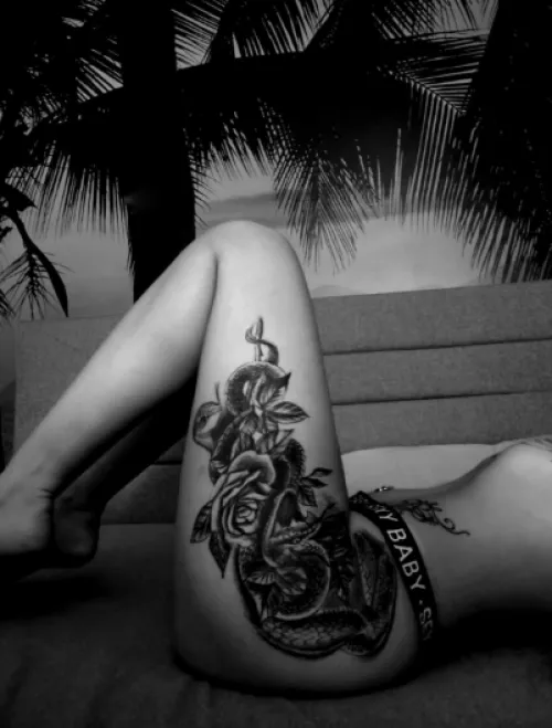 I really like my new tattoo 🤭