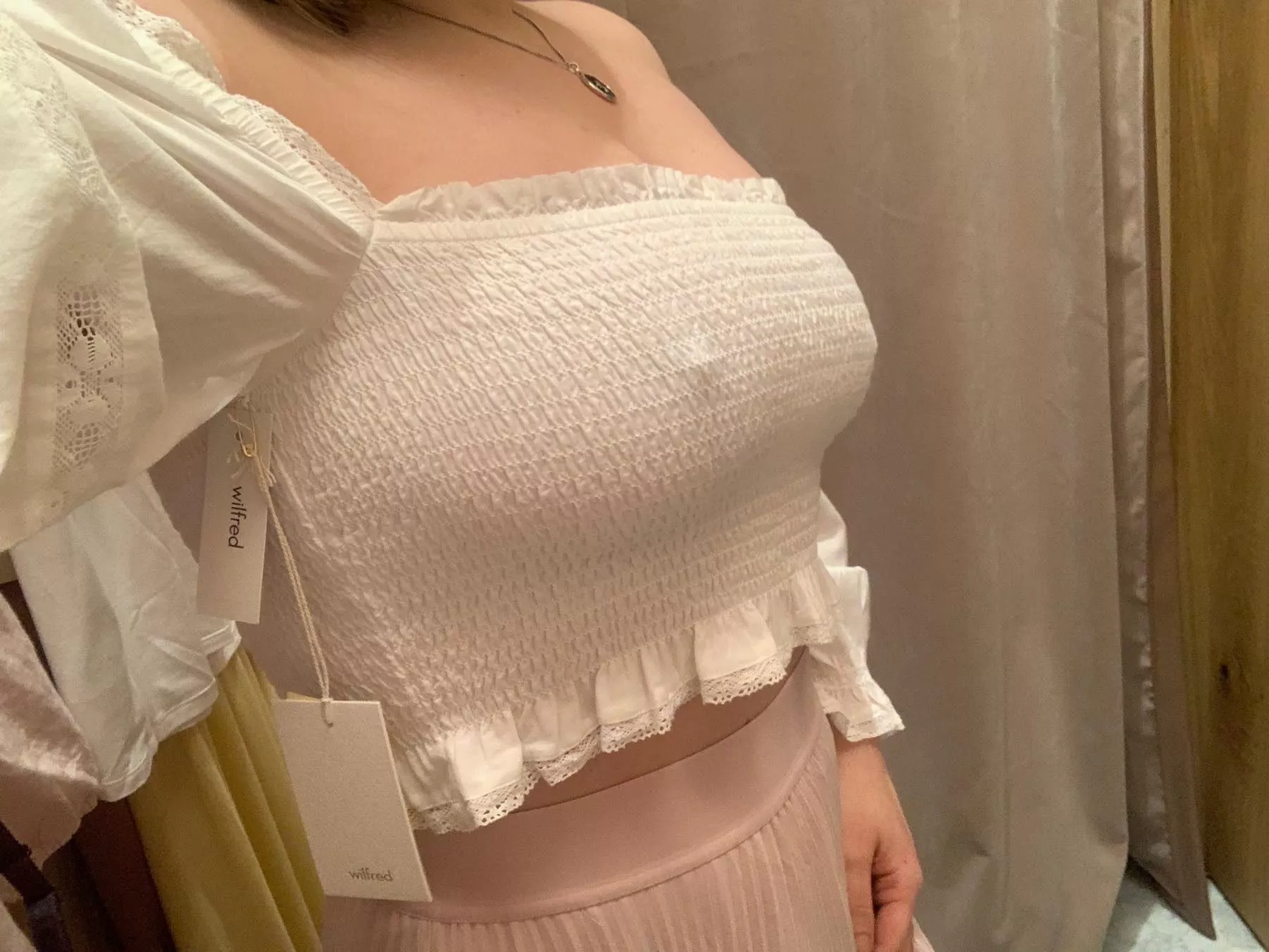 I think I’m too shy to wear this outfit in public 🥲