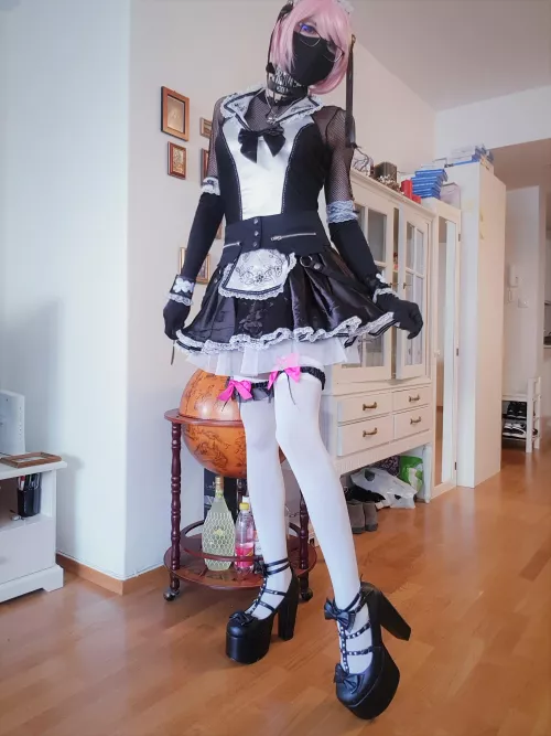 I think last time I put on a maid outfit was my Ram cosplay last year...