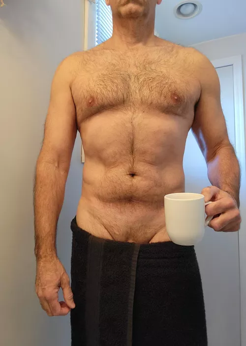 I think you should join me for coffee and a shower 😏