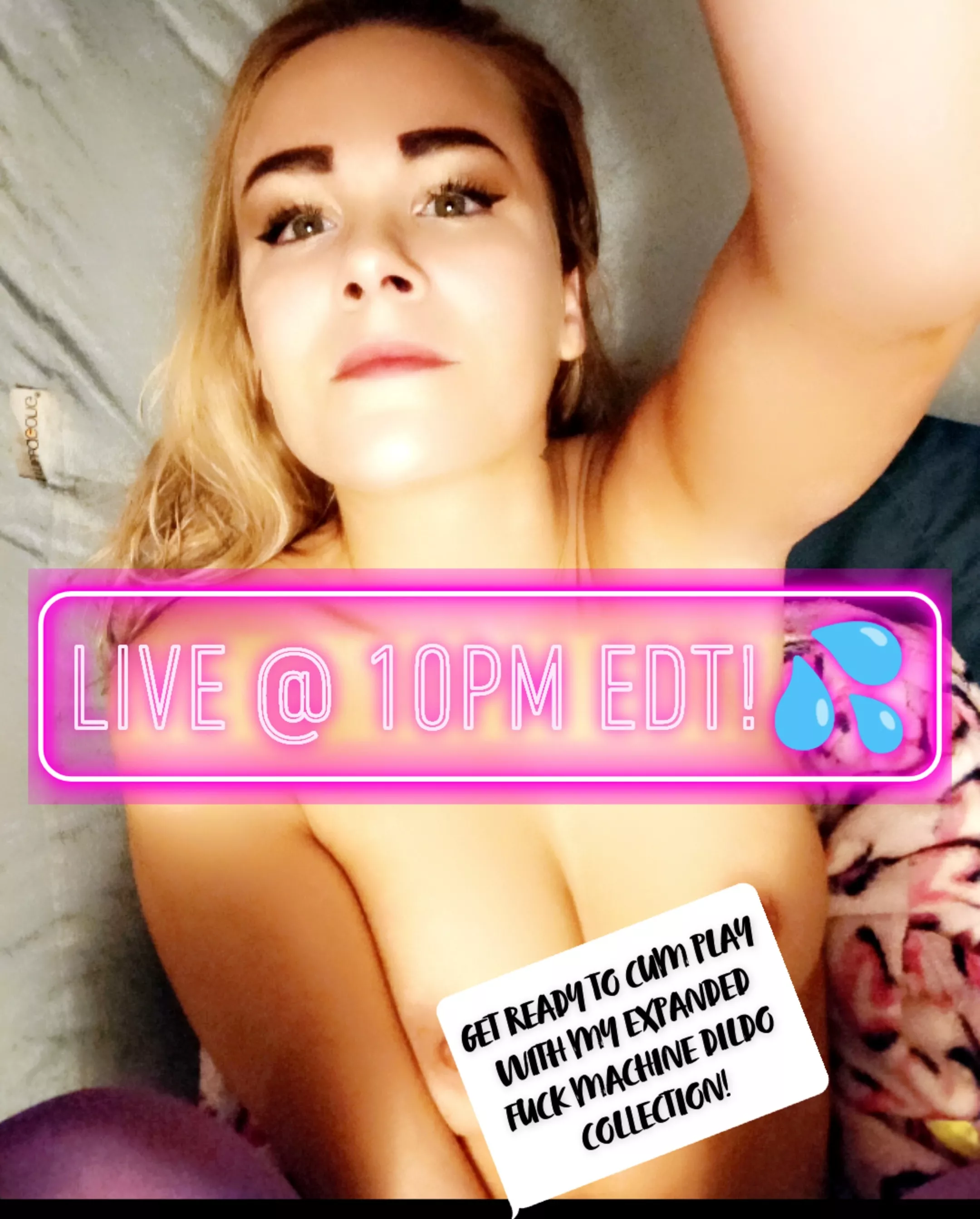 💦💋 I wanna cum sooo bad. Let's play tonight! [Kellylynn69]💦