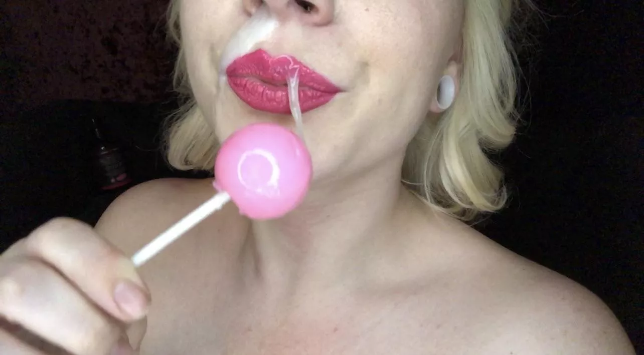 I wanted his cum AND a lollipop