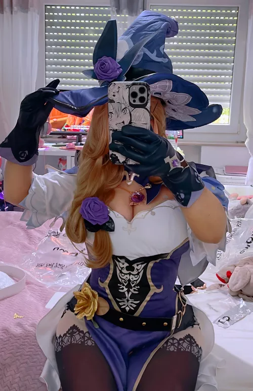 I was going over a flu so I didn’t show my face - But here is my Lisa cosplay by me aka Niniitard