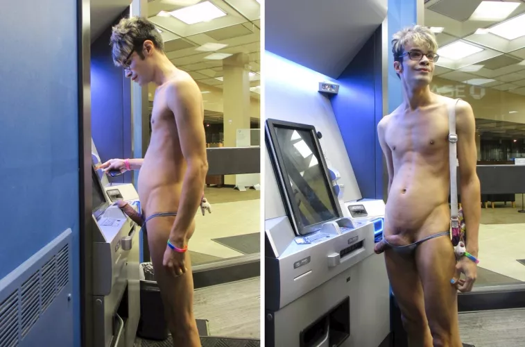 I went to the ATM to get some cash. On my way back home, a guy saw me, and came up to ask if he could suck me off.