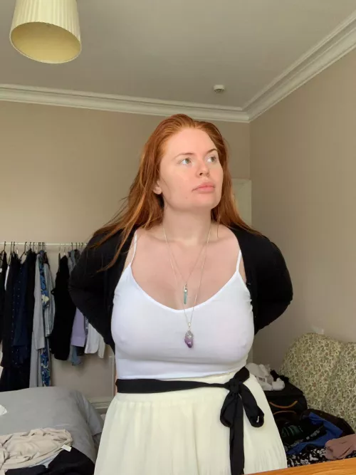 I wonder why everybody is staring at me?