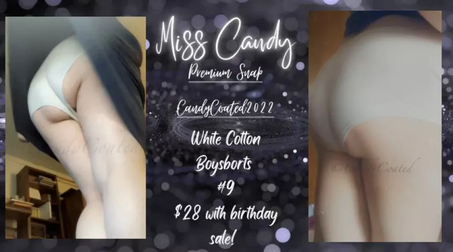 🍭 I won’t tell if you take a little peek 🤭 [selling] white cotton boy shorts. 5 years old!