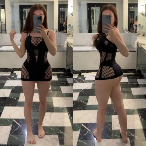 If you could see it from the front wait til you see it from the back …