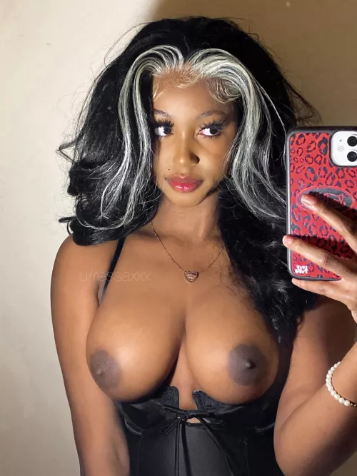 if you weren’t having a great day i hope my tits can help