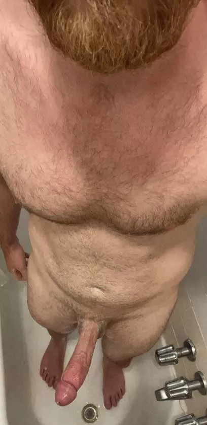 I’m 6’4, so I could really use some help soaping up my lower half…