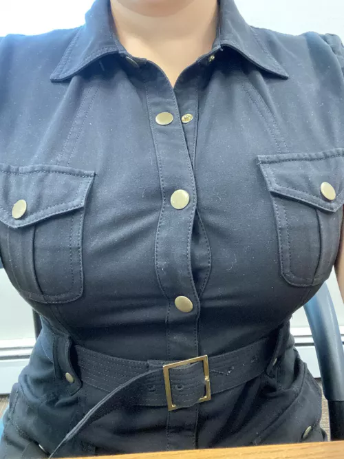 I’m about to burst out of my shirt at work