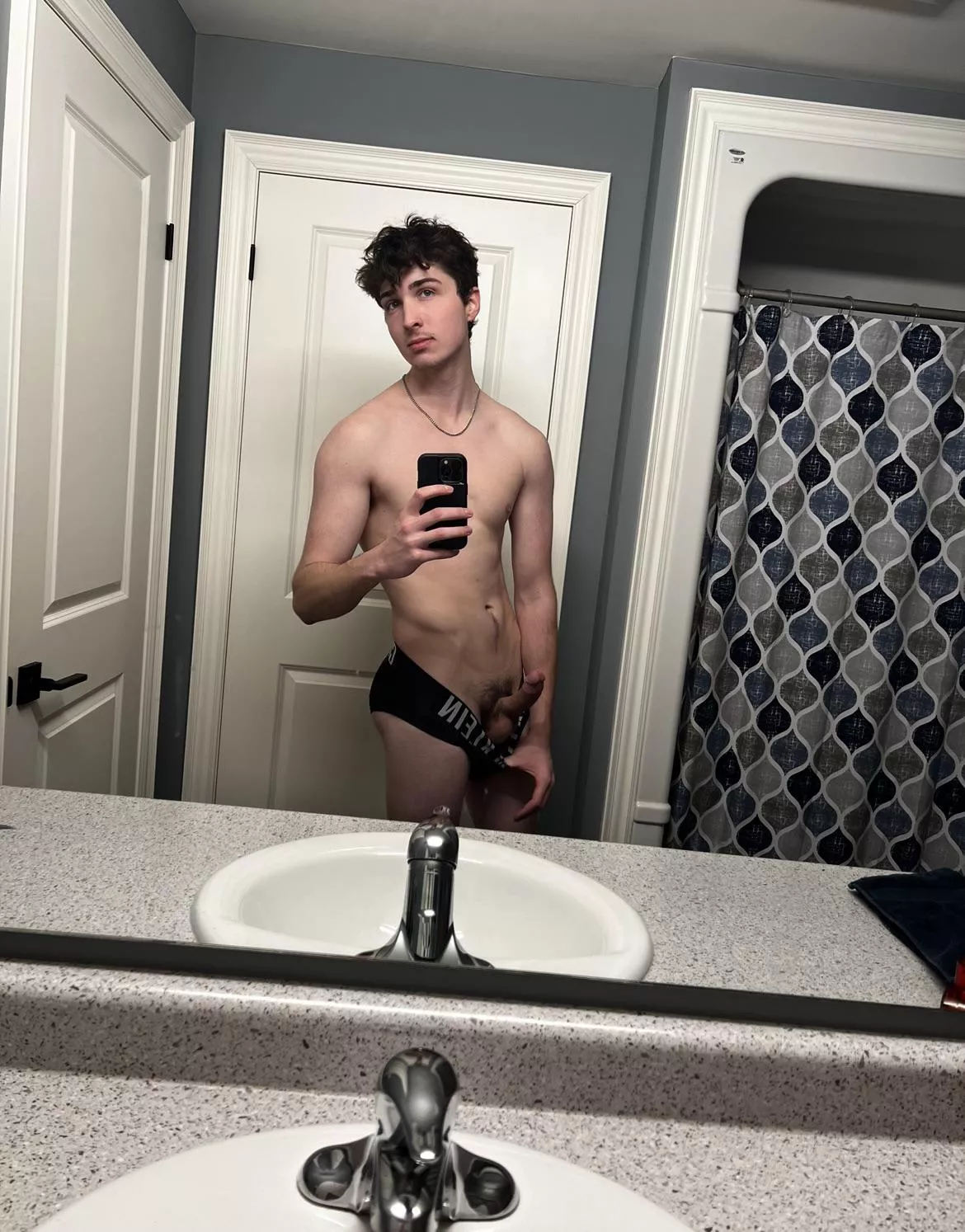 I’m all sweaty from the gym, want to fuck in the shower?