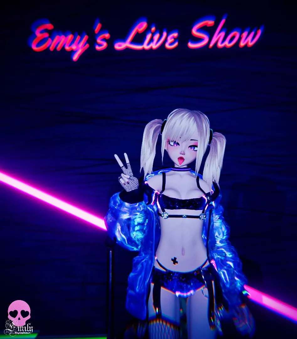 I'm already awake and ready to spend time with you, let's play?💕 https://chaturbate.com/emyliveshow
