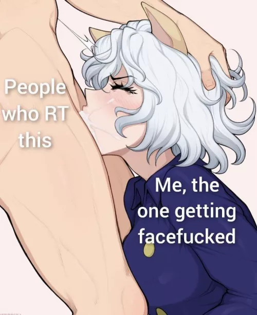 I’m always craving to get face fucked by an older daddy~