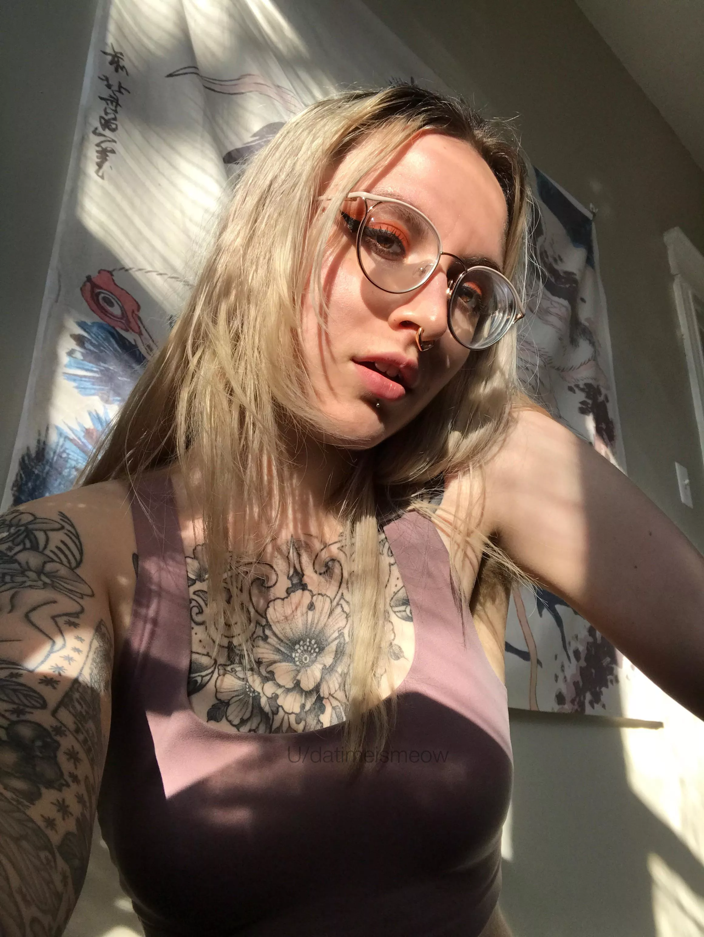 I’m blind as fuck