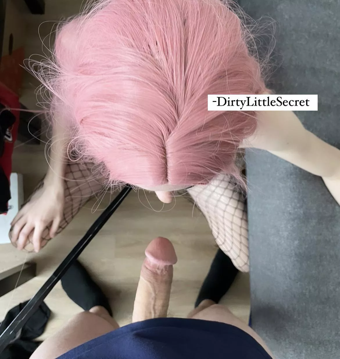I’m collared and leashed are you FUCKING my Throat or Ass first?