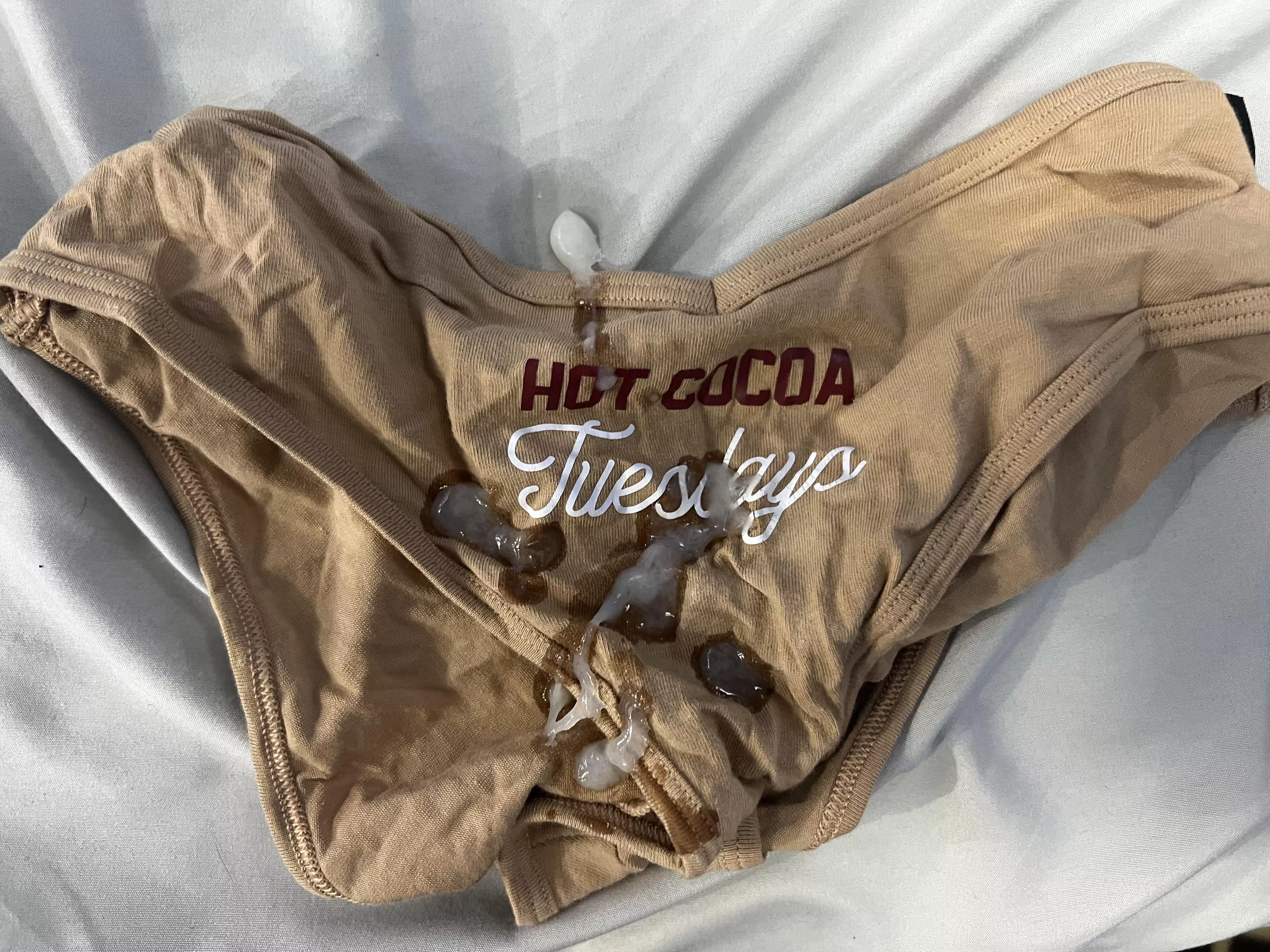 Iβm happy with this load ππ¦. Super soft VS panties felt great and look even better covered donβt you think Iβm happy with this load ππ¦. Super soft VS panties felt great and look even better covered donβt you think