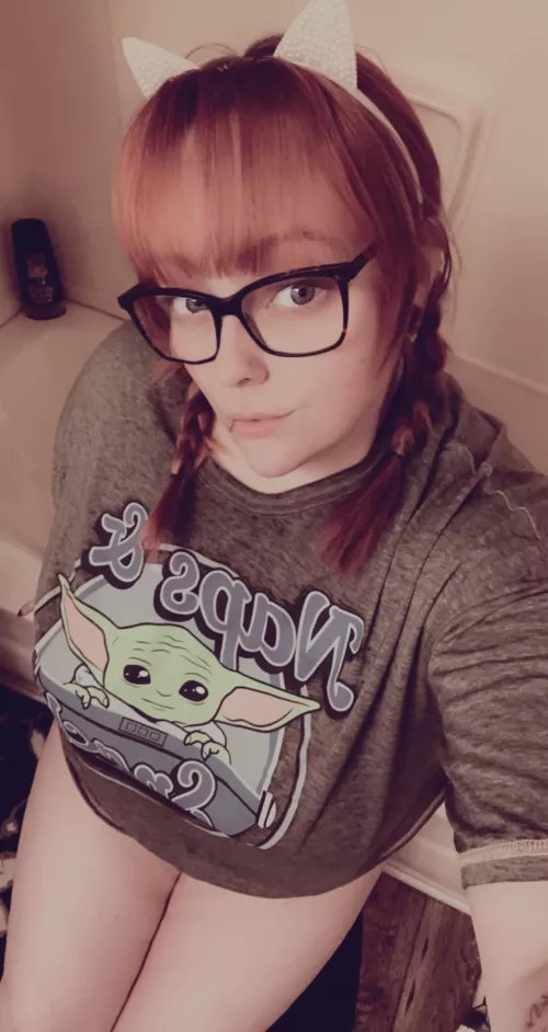 I’m just a girl with a cute cat ear headband