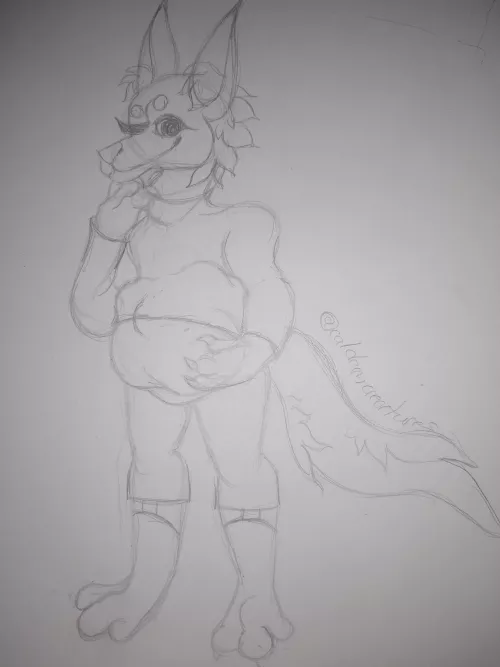 {image} Fox Frenzy (art by me. I haven't posted in a while)