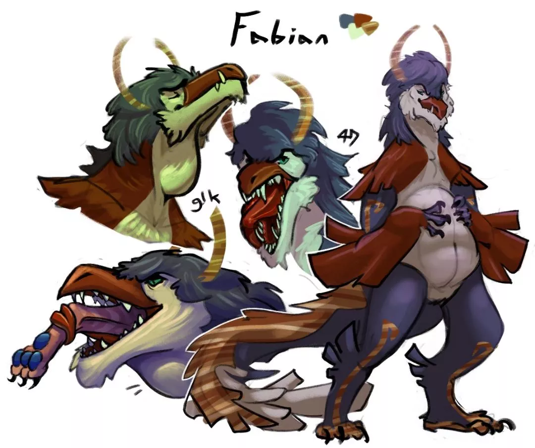 {Image} I finally made a vore-sona for myself to practice for commissions! I love drawing this guy... (Art by me) {Image} I finally made a vore-sona for myself to practice for commissions! I love drawing this guy... (Art by me)