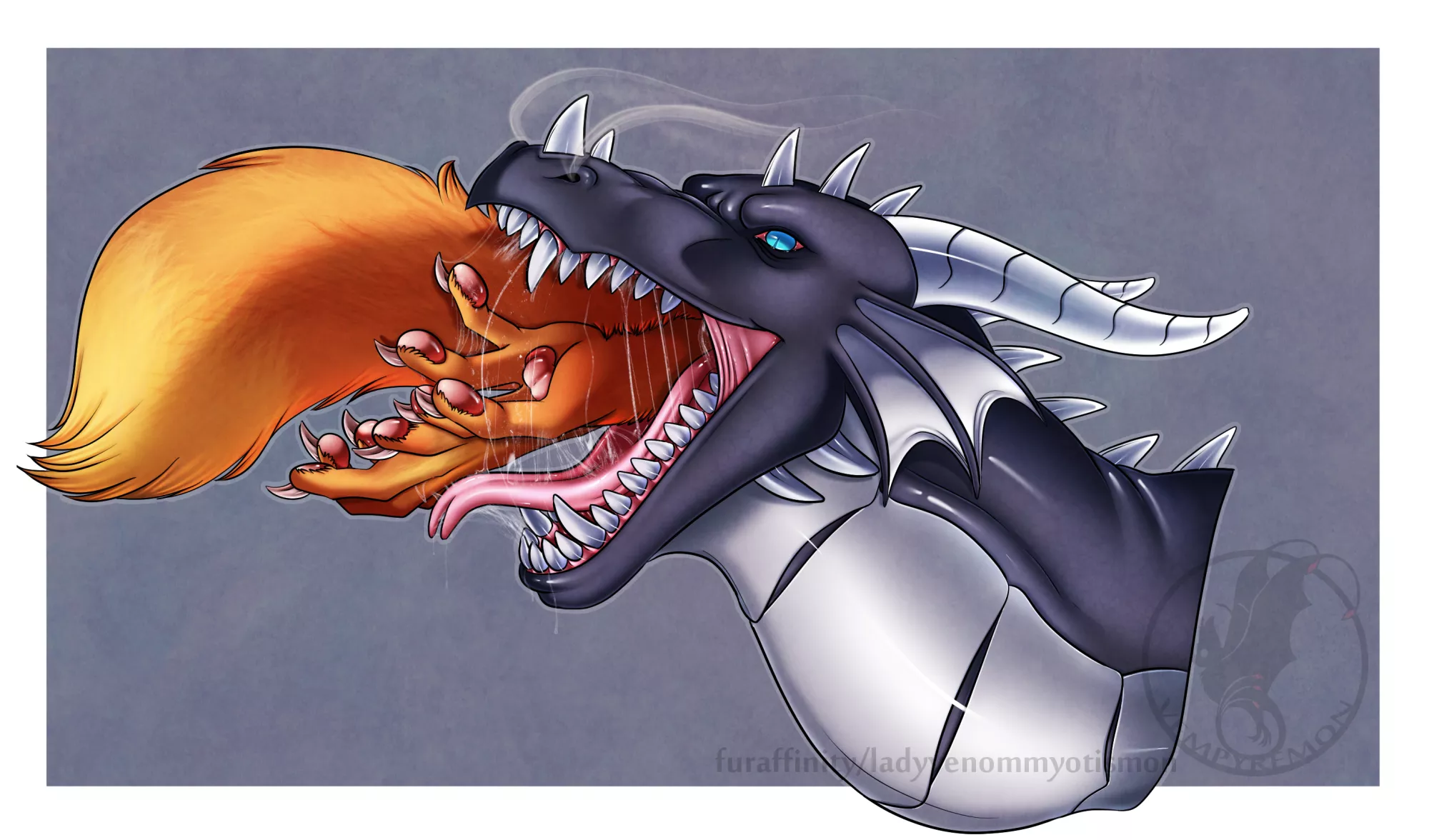 {Image} The Squirmy Squirrel by LadyVenomMyotismon [oral][soft]