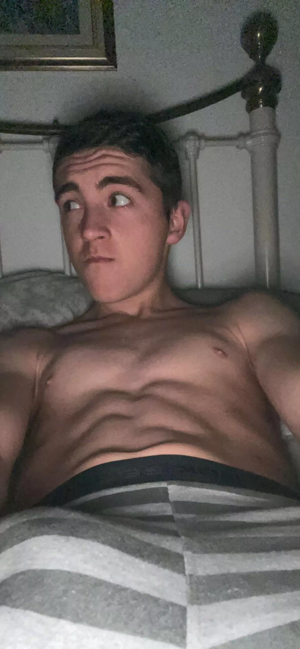 In bed and bored af
