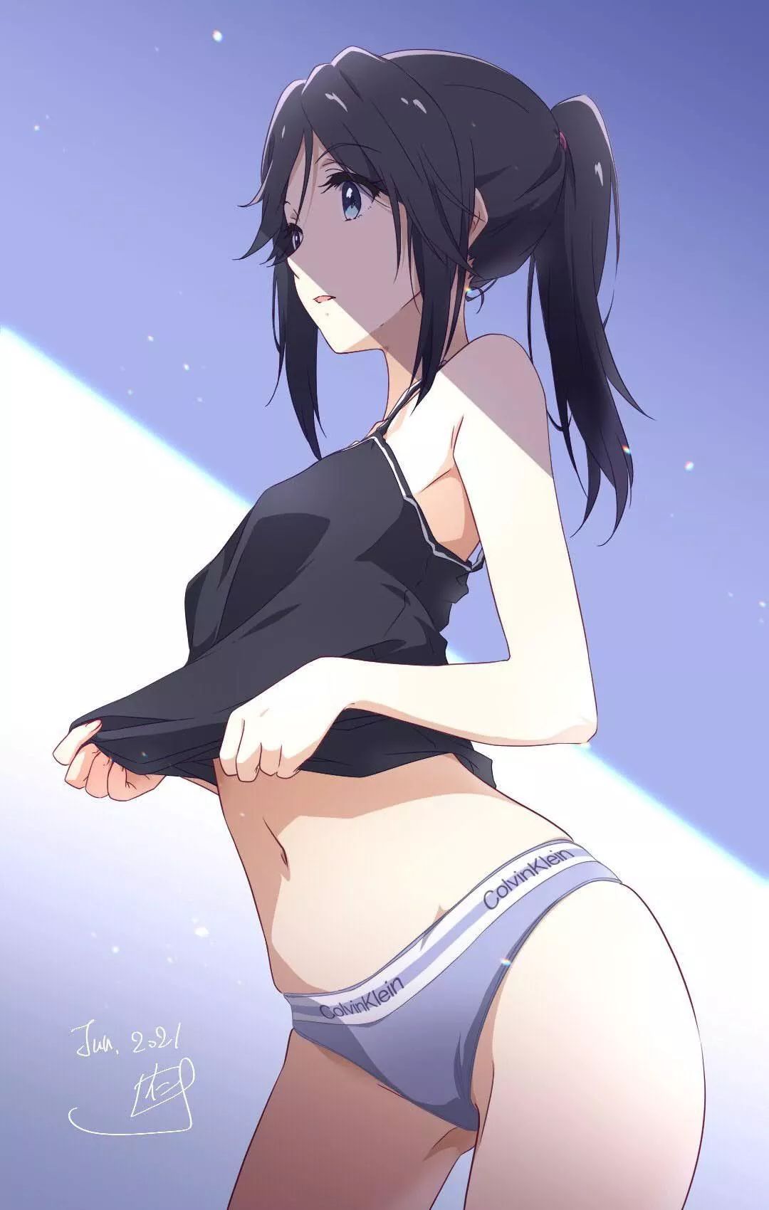 In her Calvins
