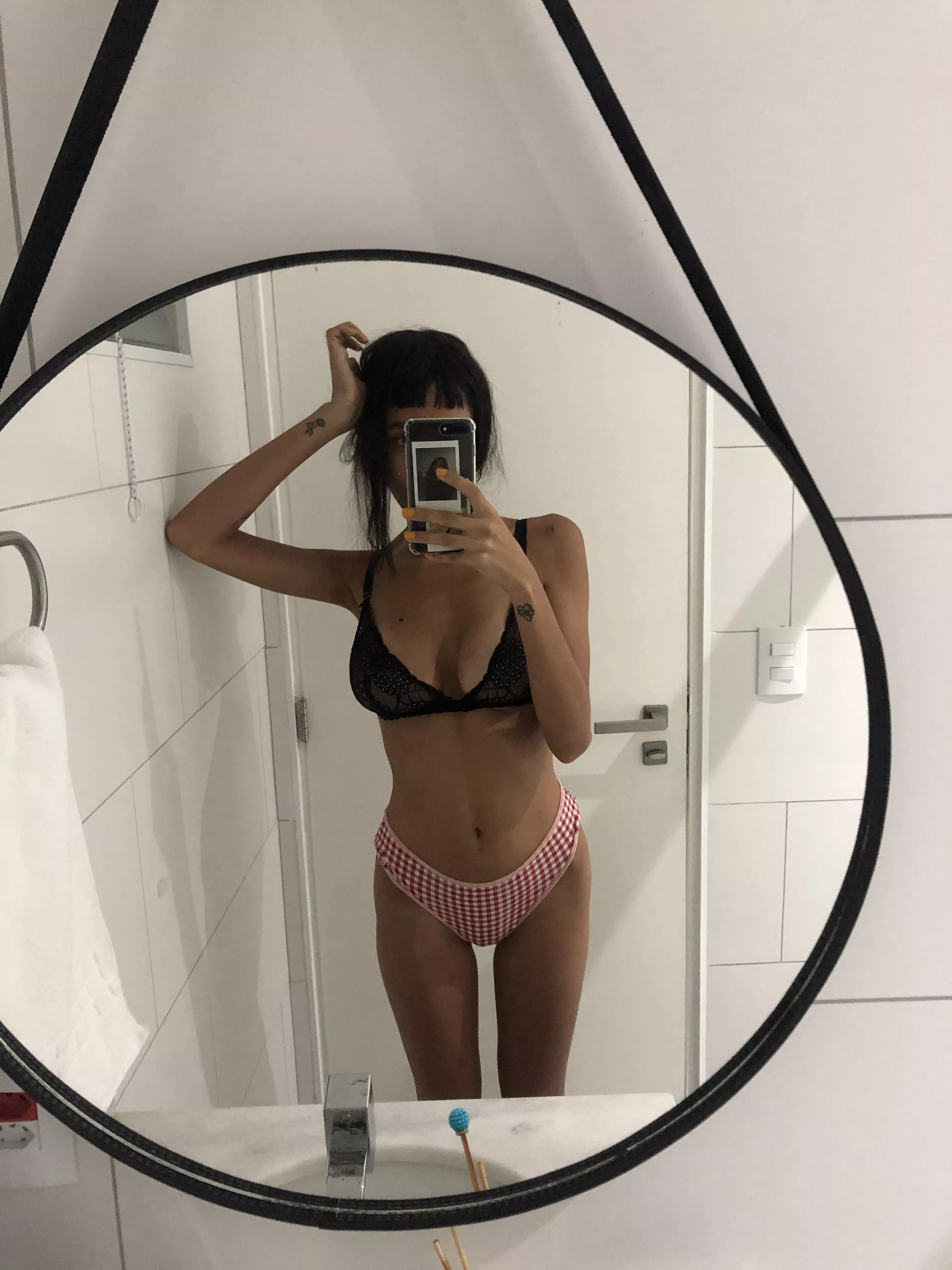 in my girly thong