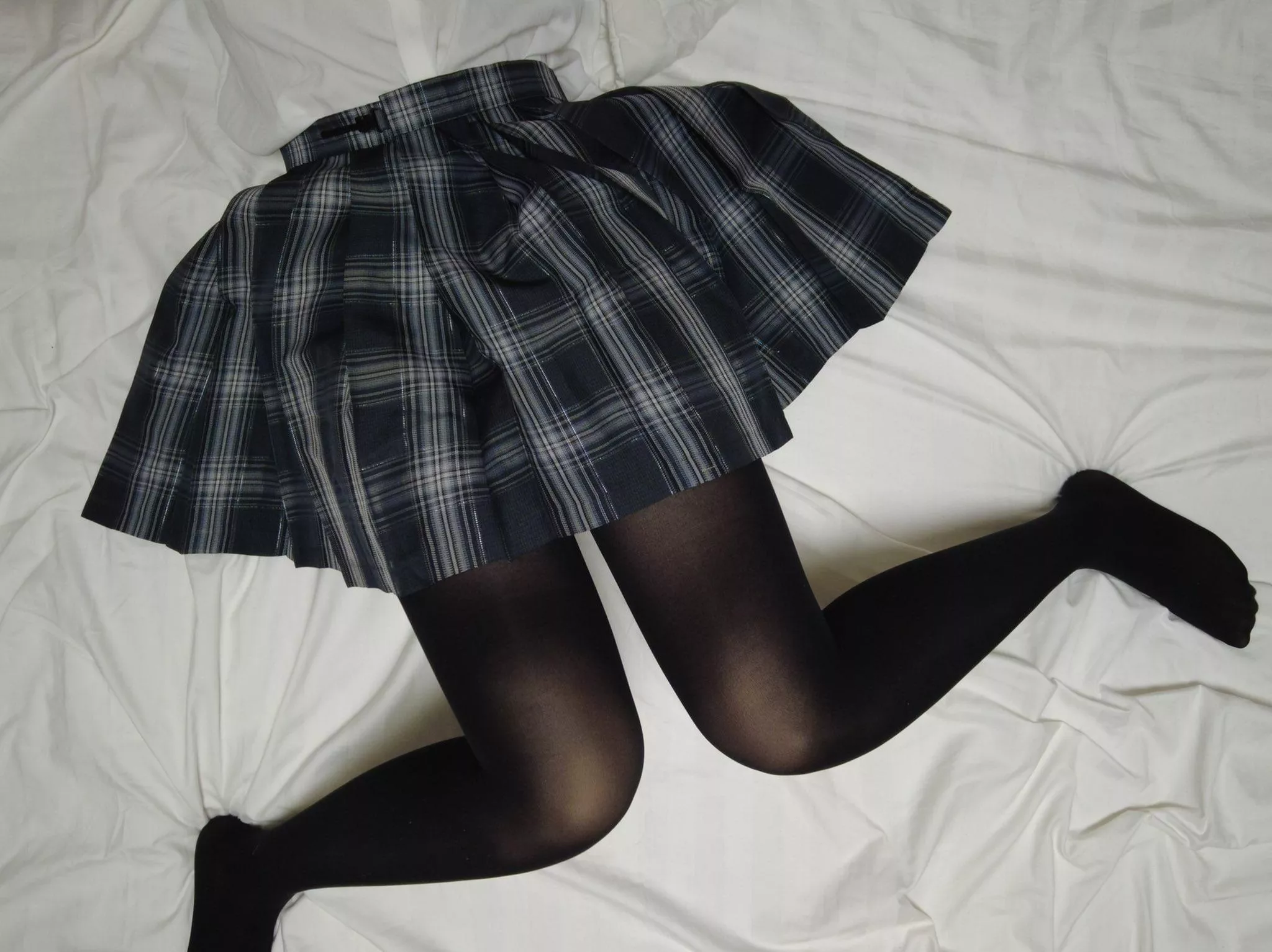 In my new skirt😌