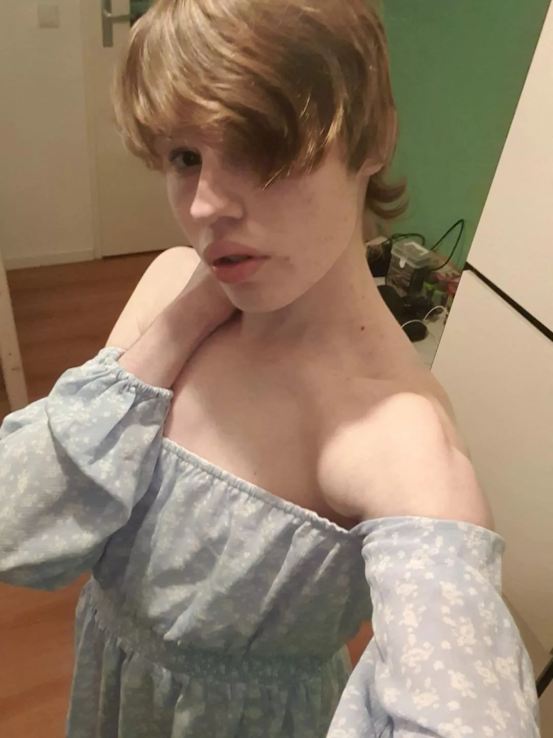 in my sundress :3