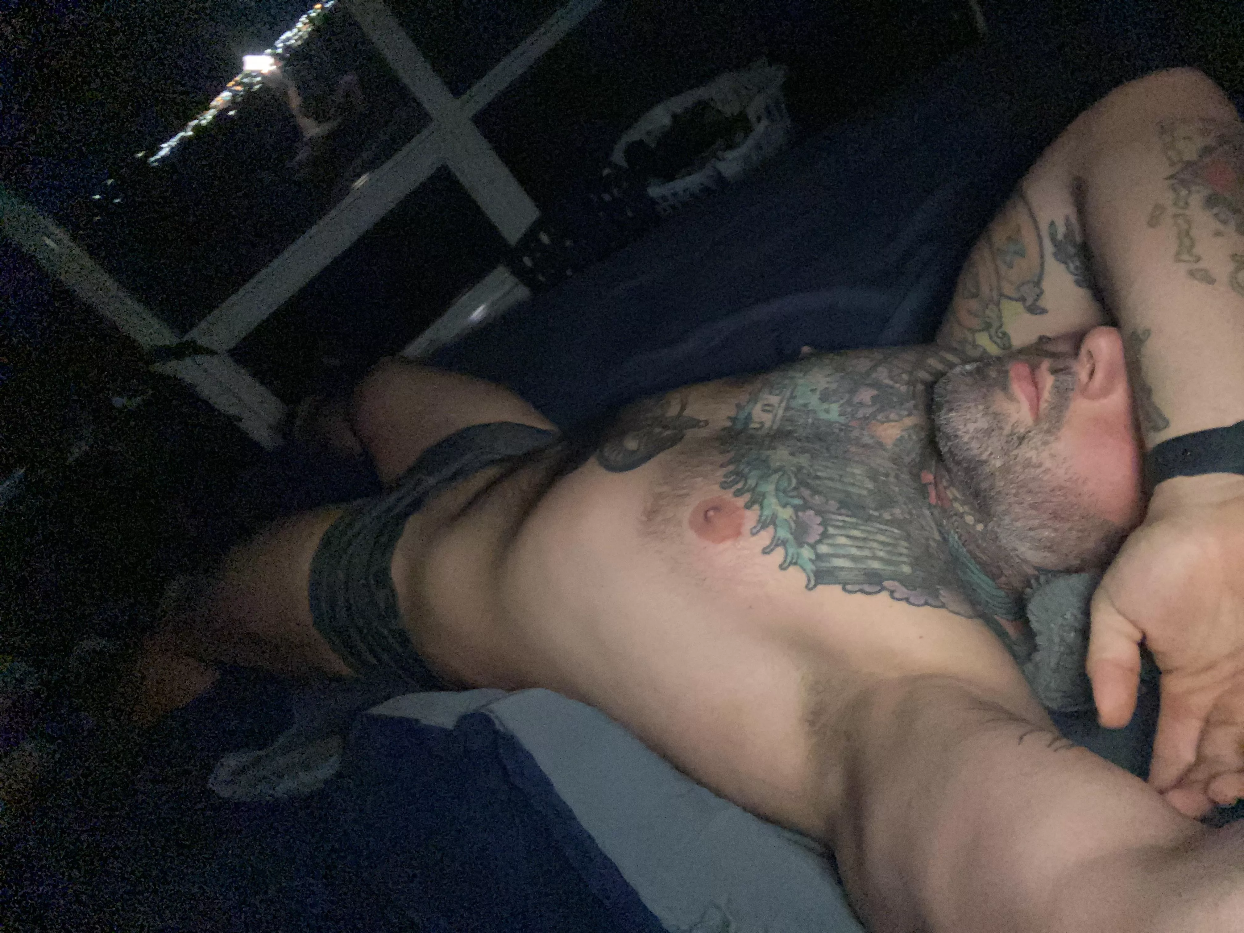 in the dark