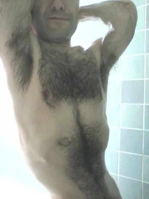 In the shower. ;)