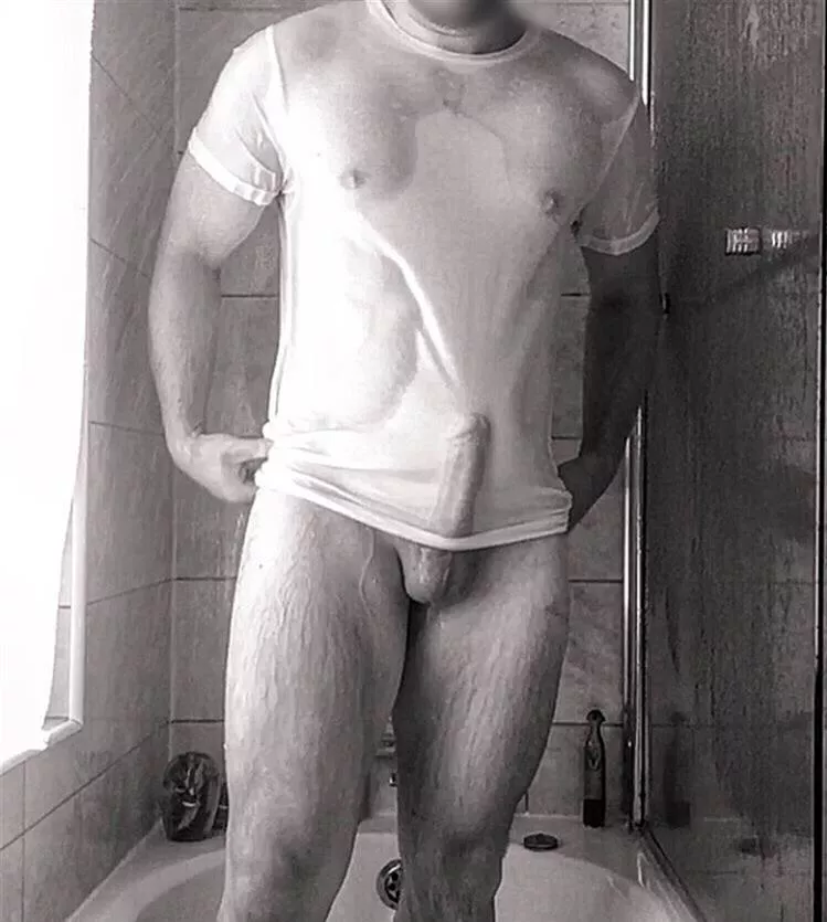 In the shower 😏