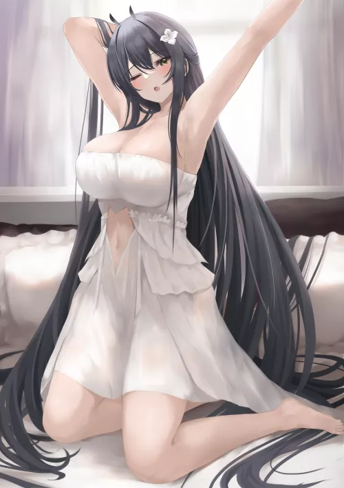 Indomitable Still Waking Up (Urabesunahito ) [Azur Lane]