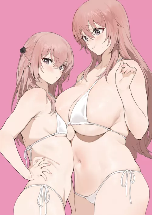 Inui Sisters by (ikuchan_kaoru) (my dress up darling)