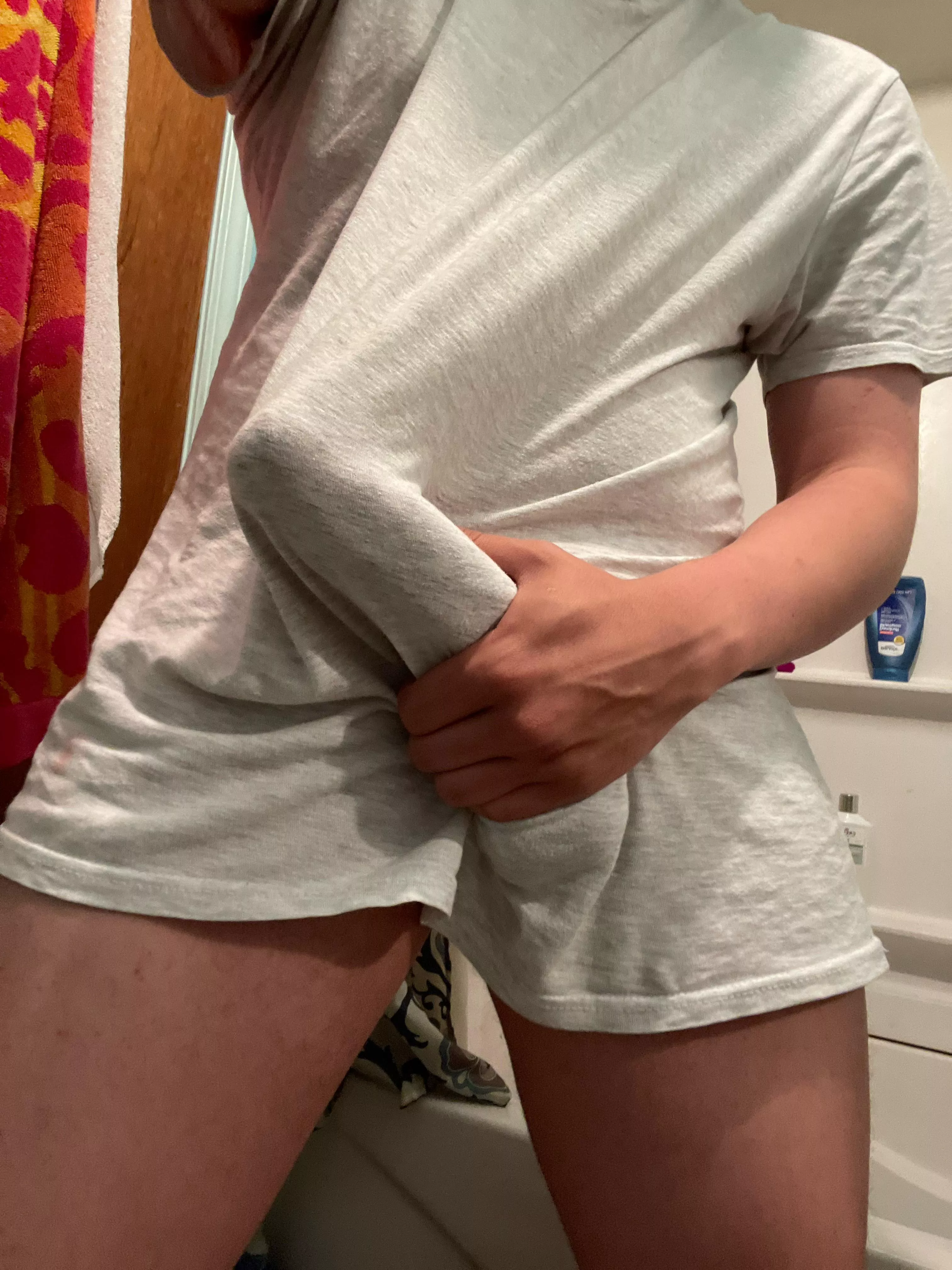 is it ok my shirt has a bulge?