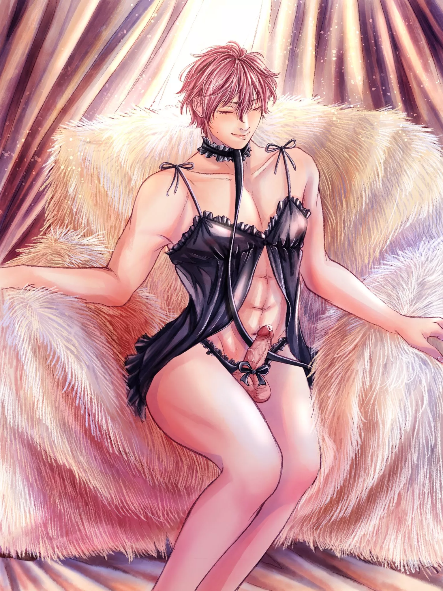 Is there something better than cute boys in even cuter lingerie? No, silly <3 that's a trick question (Art by @PoppyDropplet) Is there something better than cute boys in even cuter lingerie? No, silly <3 that's a trick question (Art by @PoppyDropplet)
