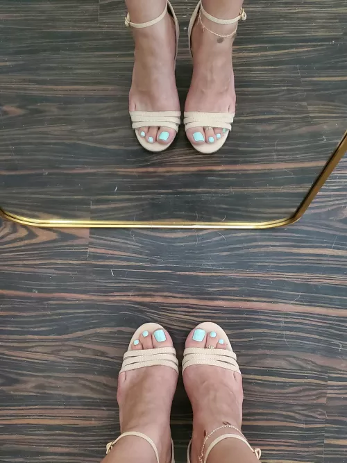 it feels like I got 2 new pairs of shoes this way!