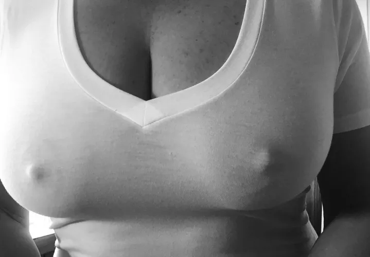 It snowed this morning! Doesn’t mean I have to wear a bra.