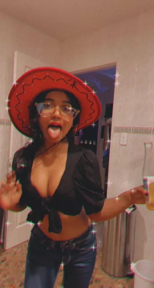 It was fun glasses this day