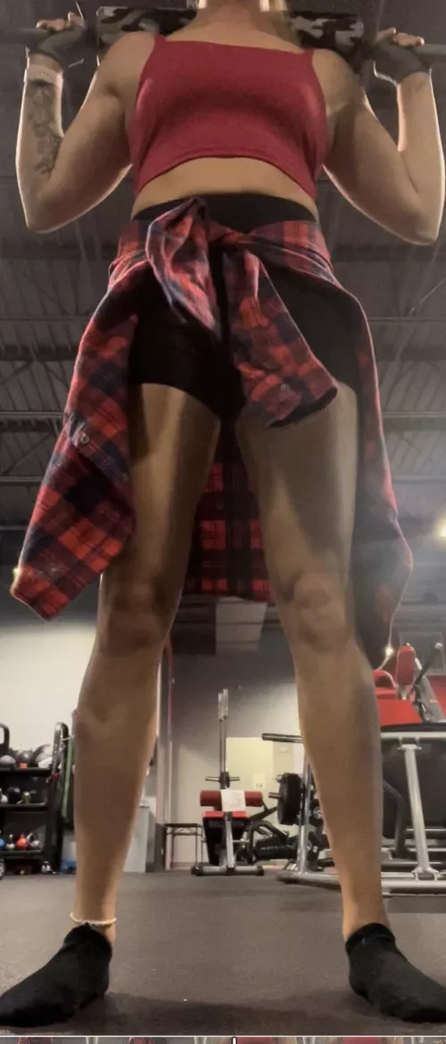 It was leg day today!👅