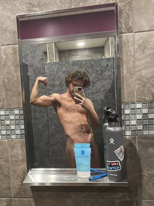 It’d be a shame if someone walked in on me