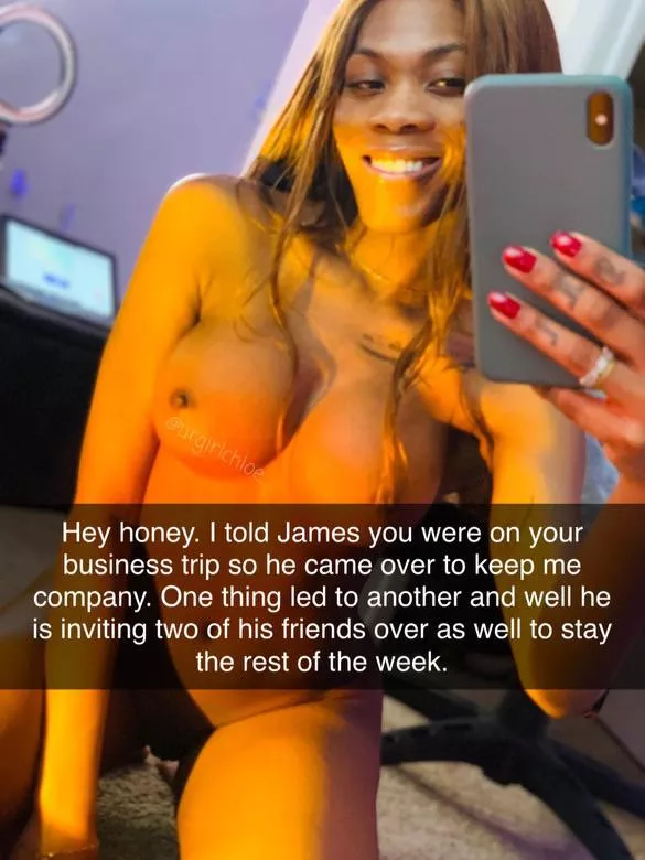 It’s always sad when my fiancé is away. I’m just happy his bully and his friends are so willing to keep me company and satisfy all my needs 😏 It’s always sad when my fiancé is away. I’m just happy his bully and his friends are so willing to keep me company and satisfy all my needs 😏