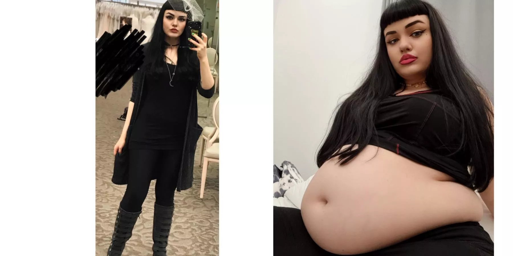 It’s amazing how much things can change in just a couple years when you truly love being a fatty 🥰🐷