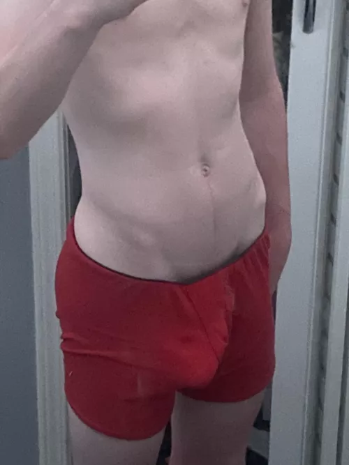 It’s pulling my underwear down ;)