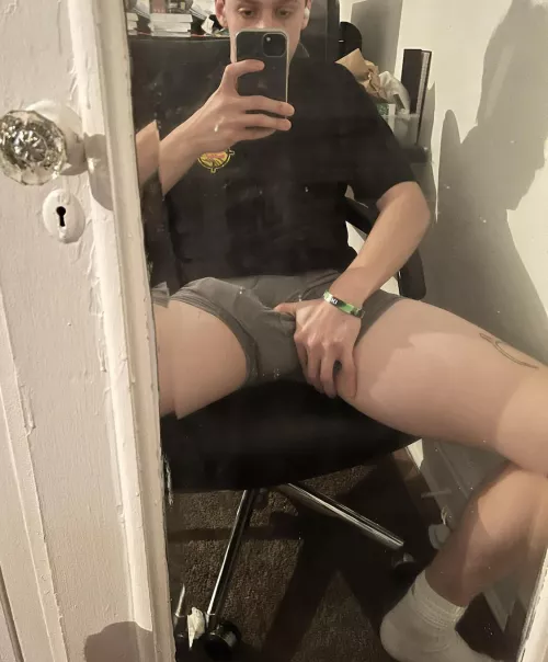 Its throbbing underneath