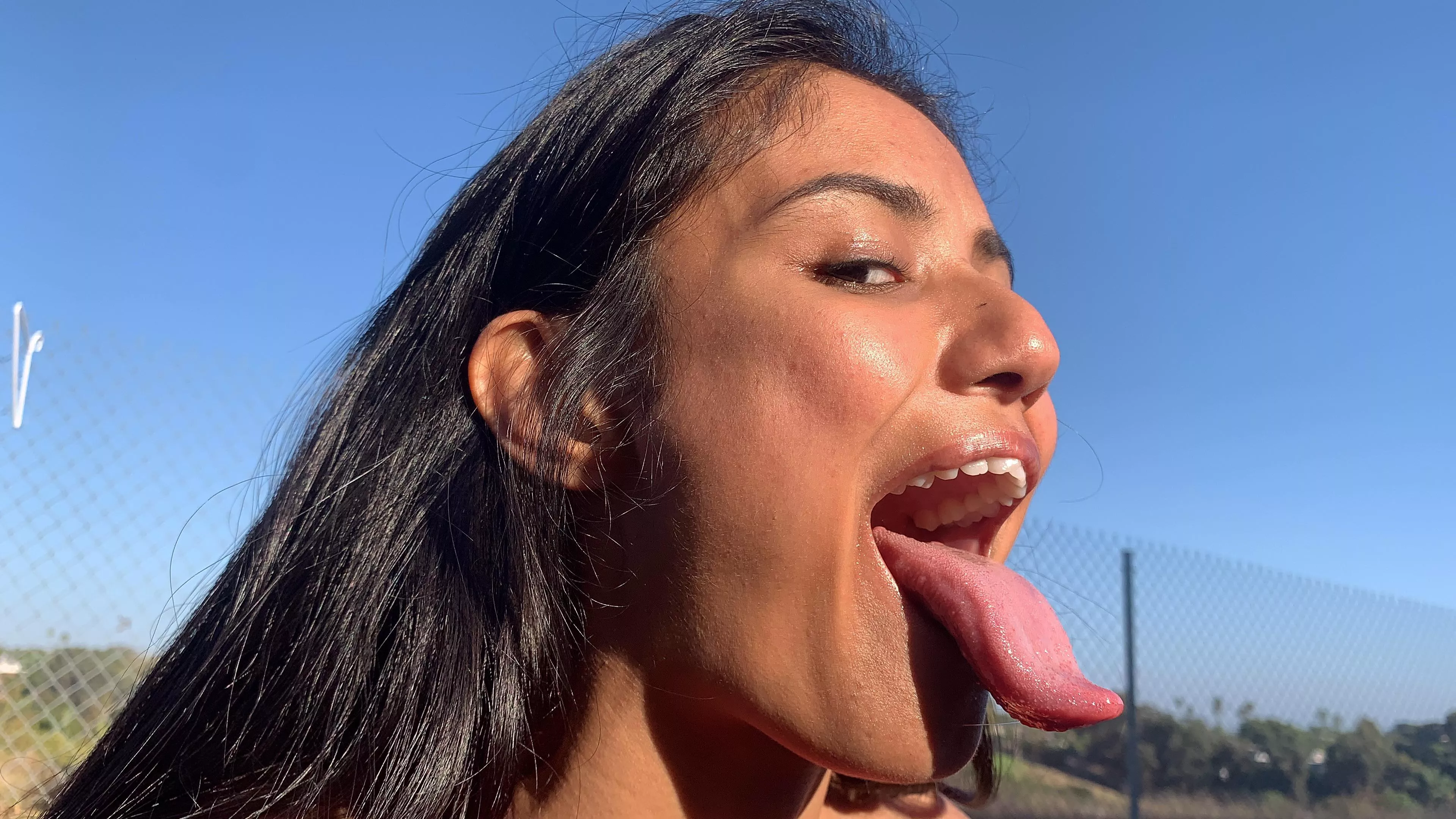 Long Tongue Porn