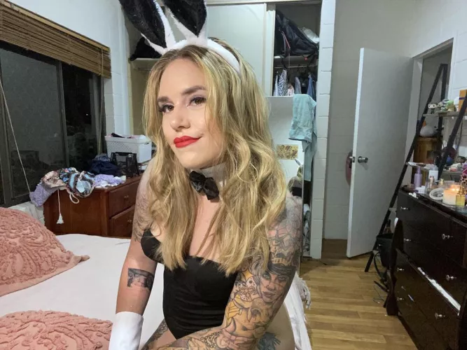 I’ve been a naughty bunny!