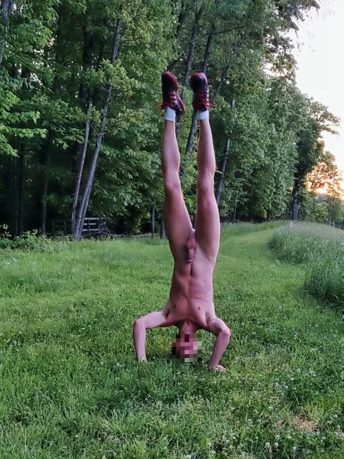 I've been trying to learn headstands. Getting there, but slowly