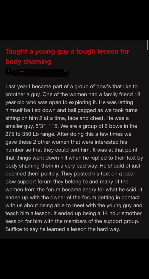 I’ve dreamt of a session like this but apparently you have to be rude to get it...smhhh